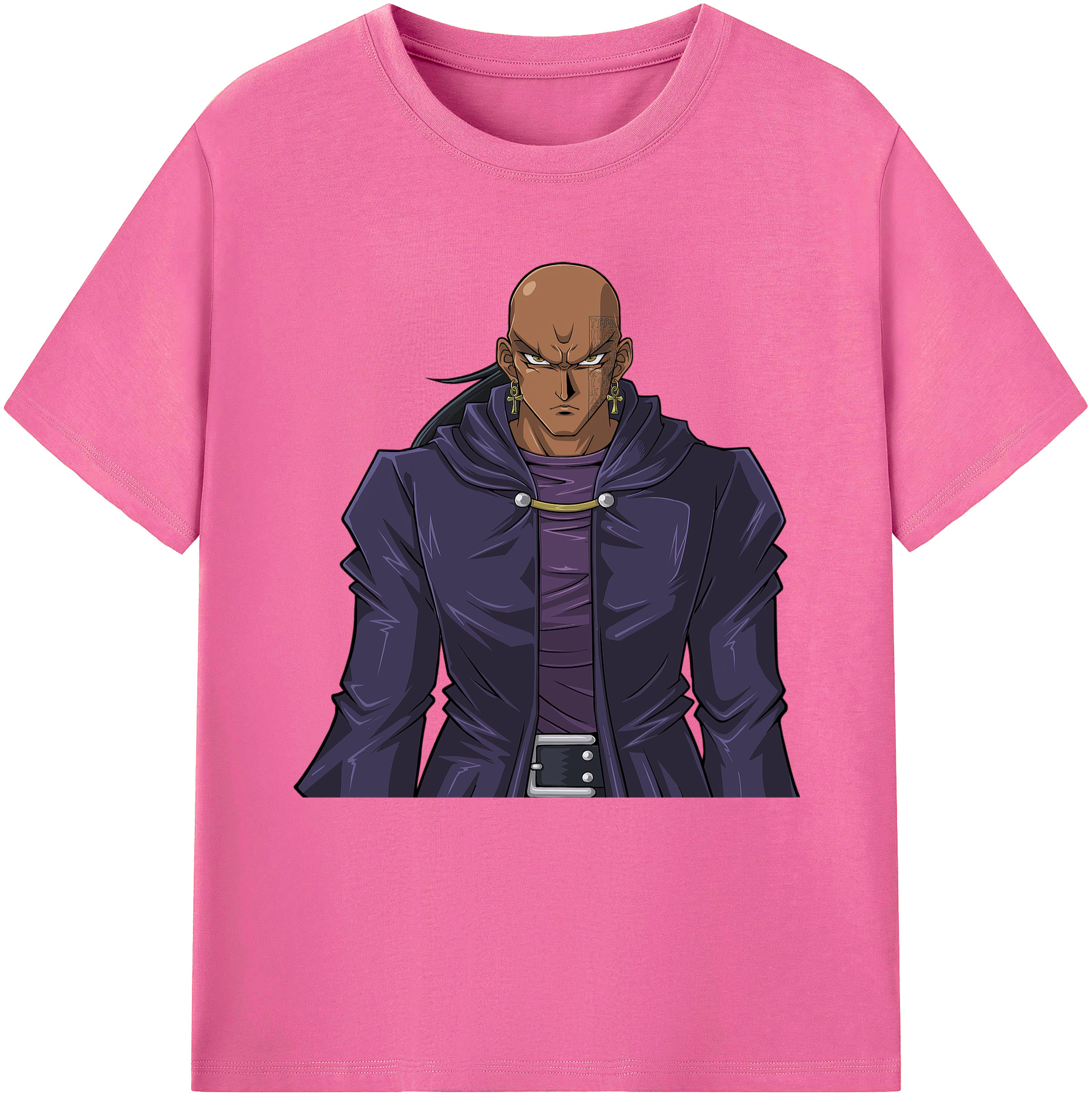 （画像用） 遊☆戯☆王 Yu-Gi-Oh! レディースカジュアルプリントTシャツ（綿100％）